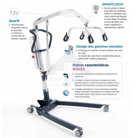 Grus transferência até 210 Kg