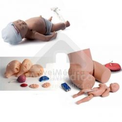 Simulador Neonatal, de partos e kit anomalias congénitas