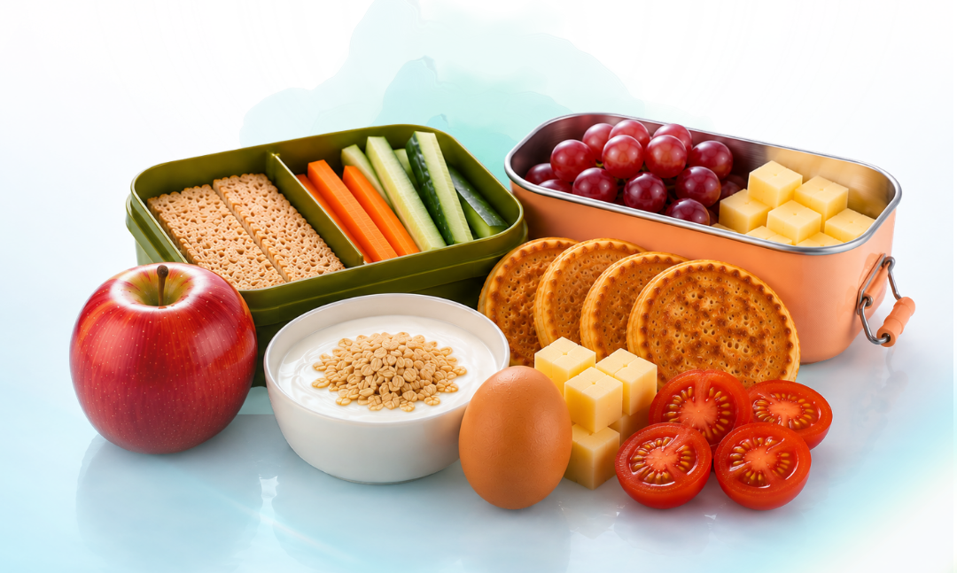 Lanches saudáveis para crianças: ideias práticas para a escola