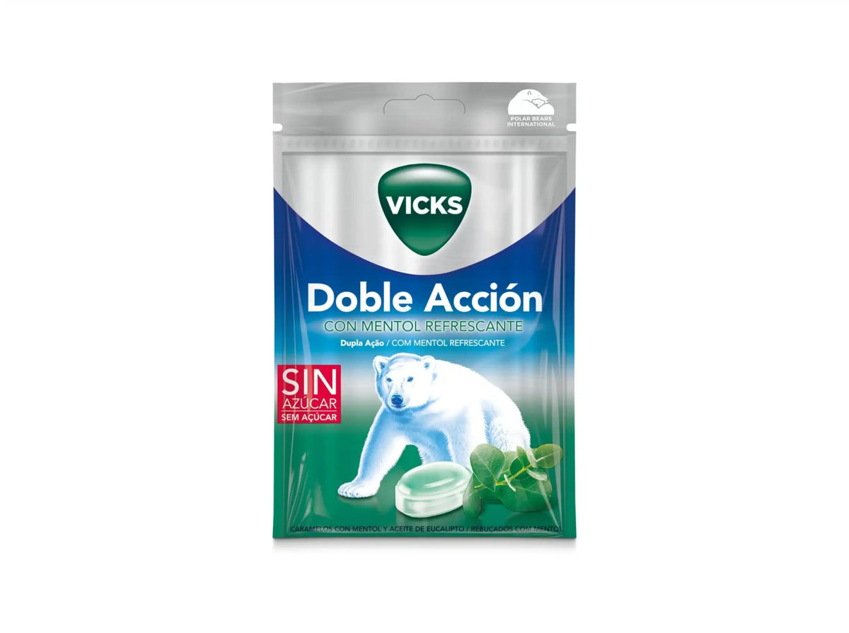 Vicks rebuçados dupla ação 20x72g