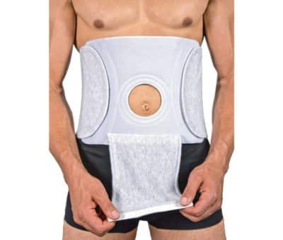 Faixa para colostomia