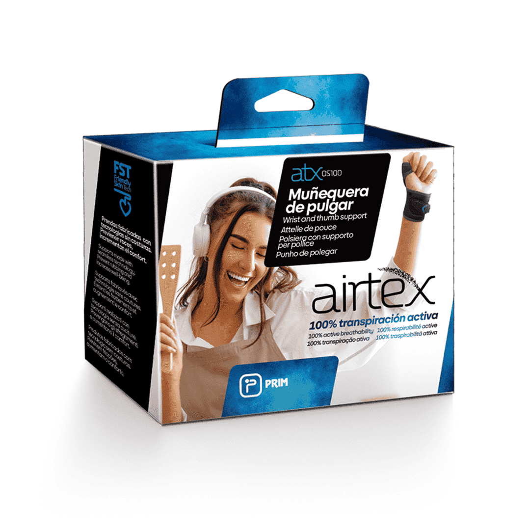 Punho com polegar airtex