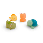 Saro brinquedos de banho termossensíveis “tropicool” 4 unidades