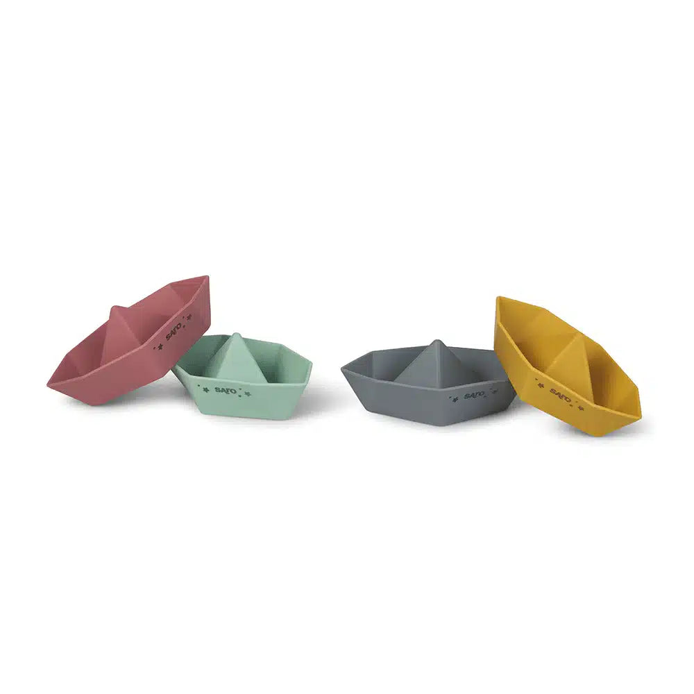 Saro brinquedos de banho "origami" 4 unidades