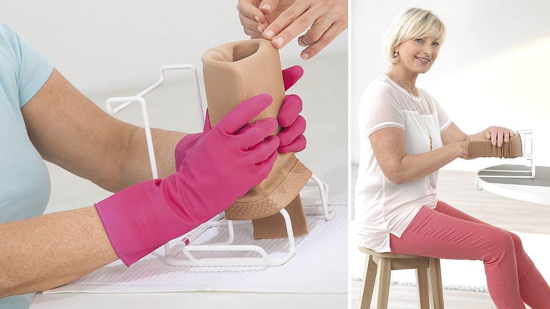 Butler arm / auxiliar para colocar mangas