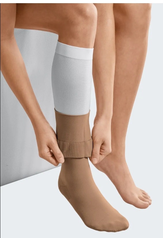Meias elásticas mediven ulcer kit