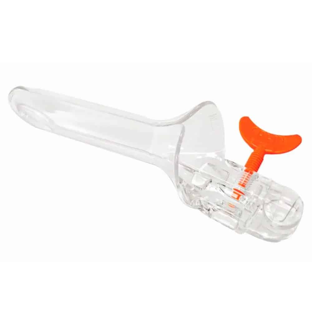 Espéculo vaginal descartável