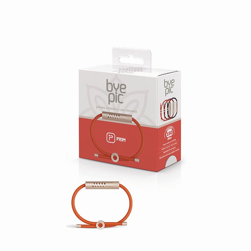 Pulseiras repelente mosquitos bye pic adultos