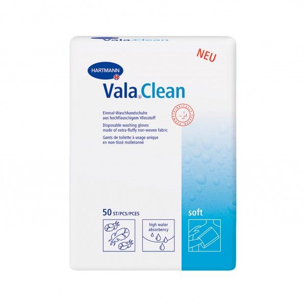 Luvas para banho vala clean (emb 50 unid)