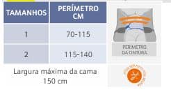 Arnês de Imobilização para Cama Orliman