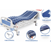 Colchão anti-escaras ev520 com tubos com compressor