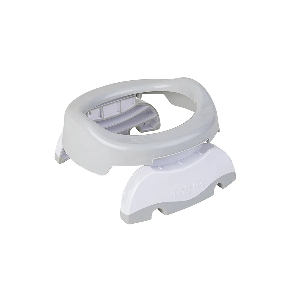 Saro bacio e assento de sanita 2 in 1 potette plus glacier gray
