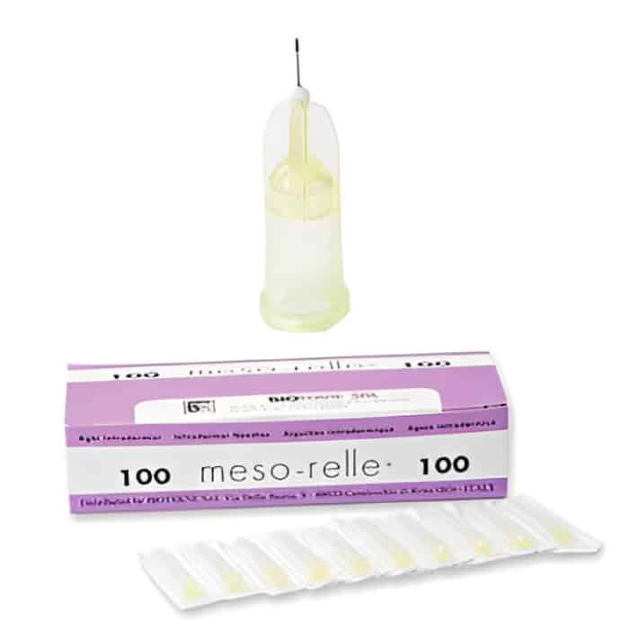 Agulha mesoterapia 100 uni