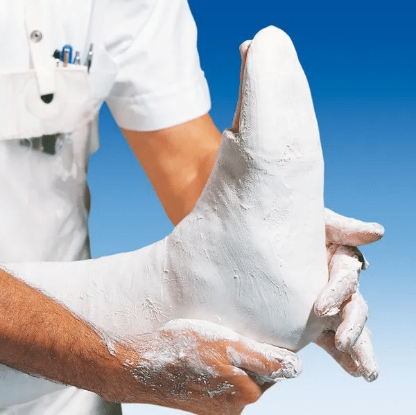Ligaduras de gesso safix plus 6cmx2m