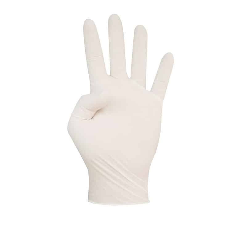 Luva latex sem pó