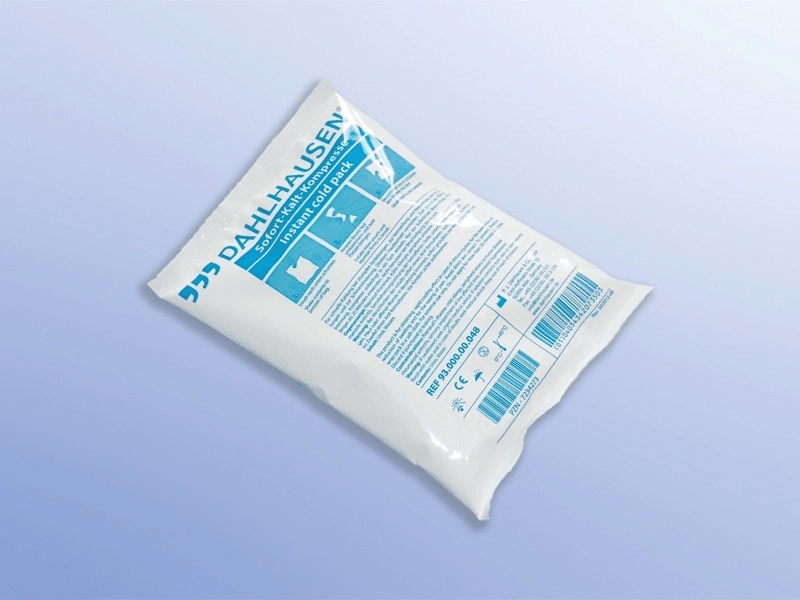 Bolsa de frio instantâneo 13x18cm