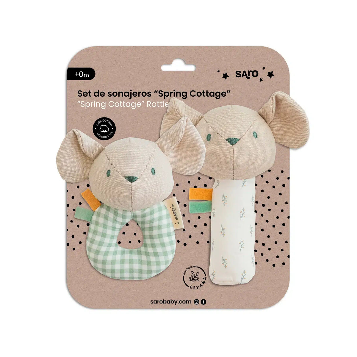 Saro conjunto de guizos "spring cottage"