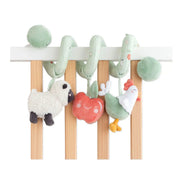 Saro espiral com guizos "funny farm"