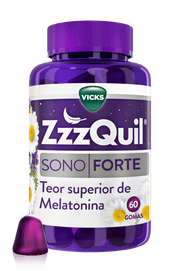 Zzzquil sono forte gomas 60 unidades