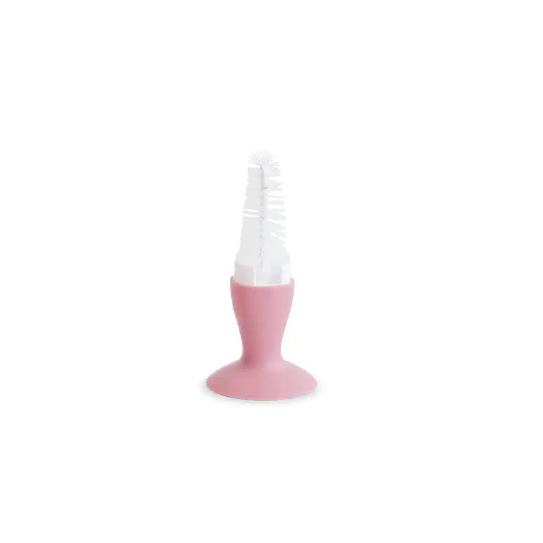 Saro escova limpeza do biberão e tetina dusty pink