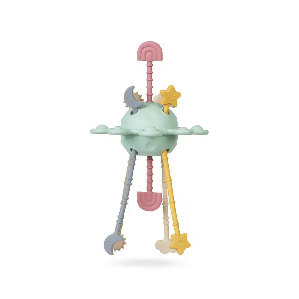 Saro brinquedo sensorial "toy planet " mint +10 meses 1 unidade