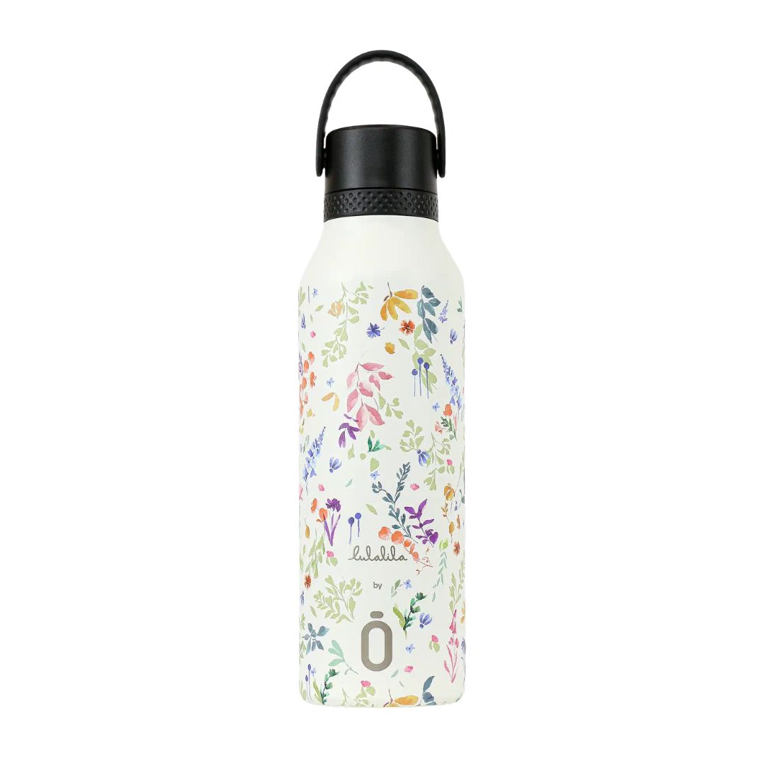 Garrafa termo runbott mii 600ml lulalila leaves