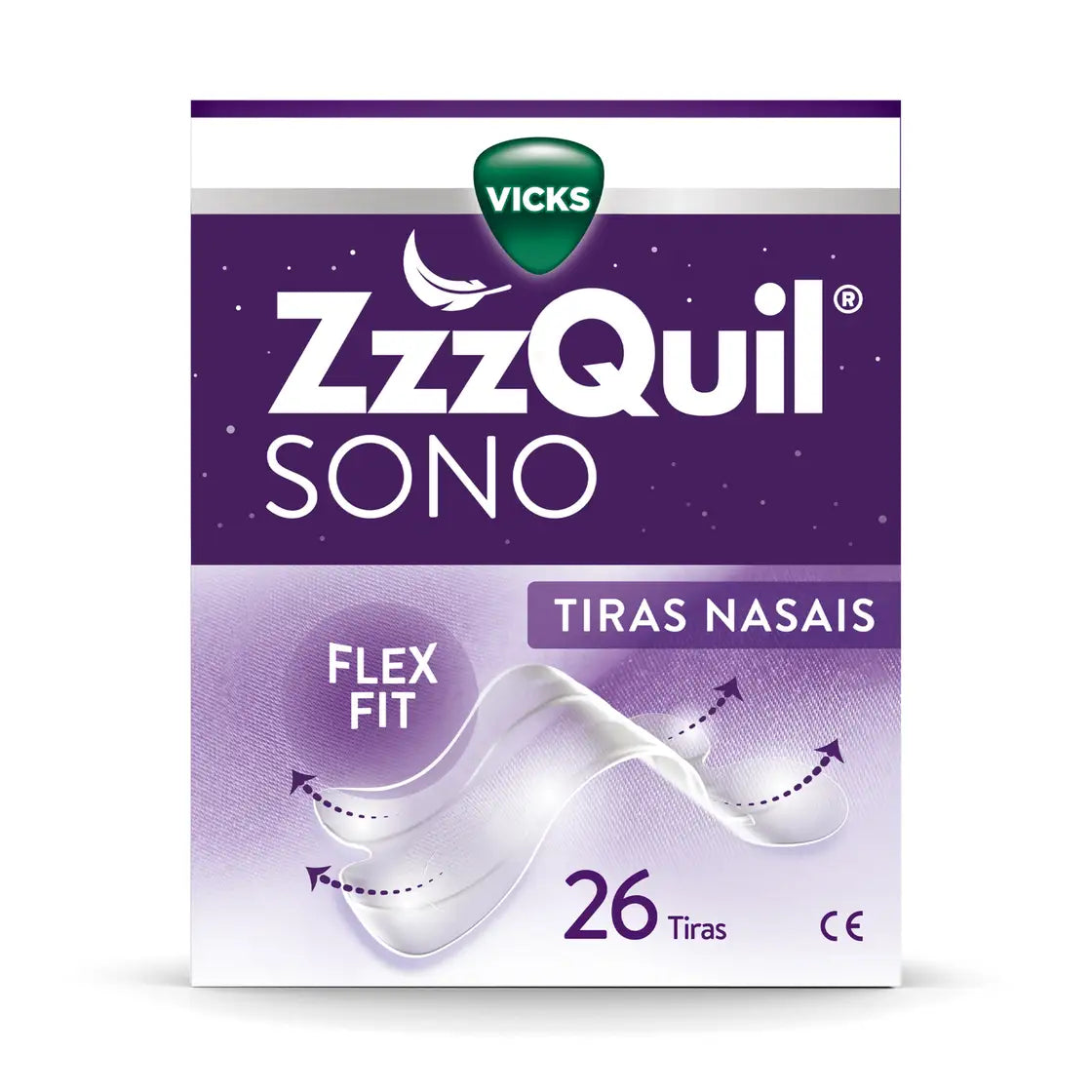 Zzzquil tiras nasais 26 unidades