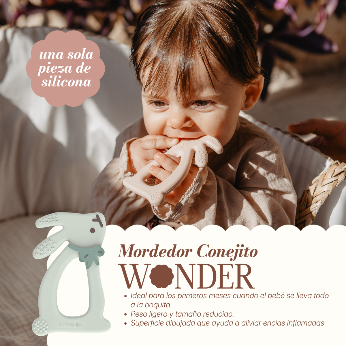 Suavinex selection mordedor coelho +0m
