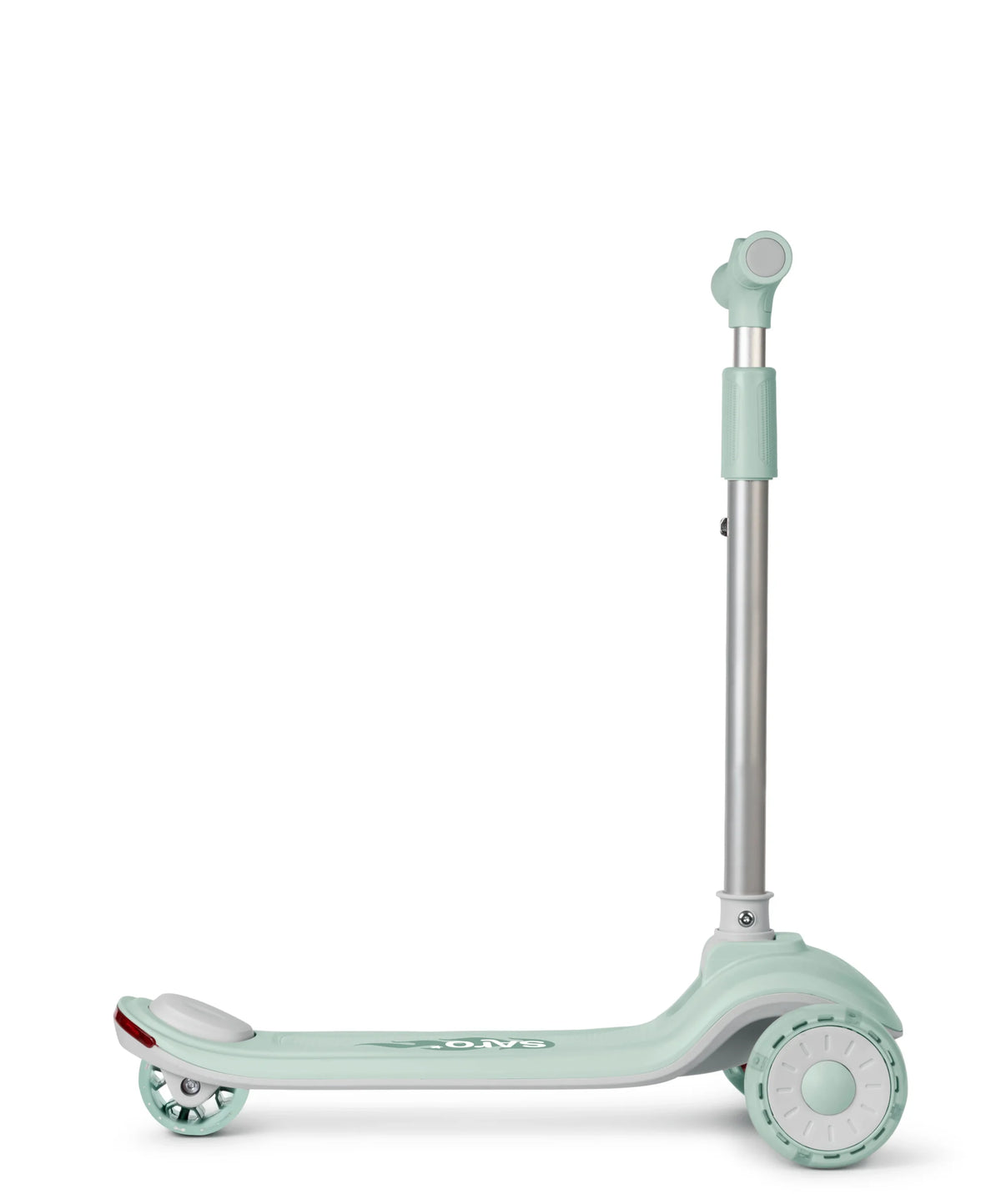 Saro trotinete evolutiva musical 2 em 1 “cool rider” mint + glacier gray