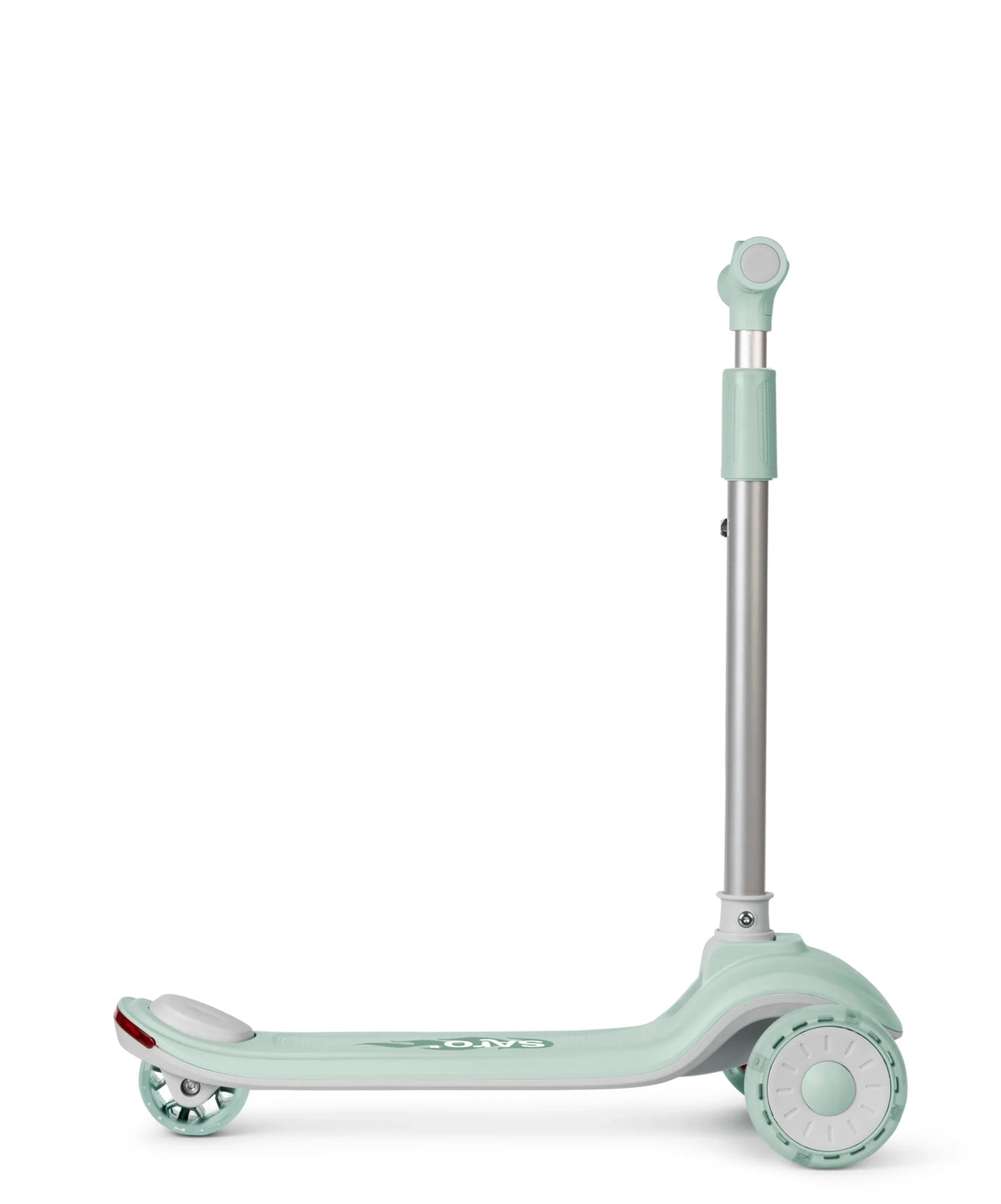 Saro trotinete evolutiva musical 2 em 1 “cool rider” mint + glacier gray