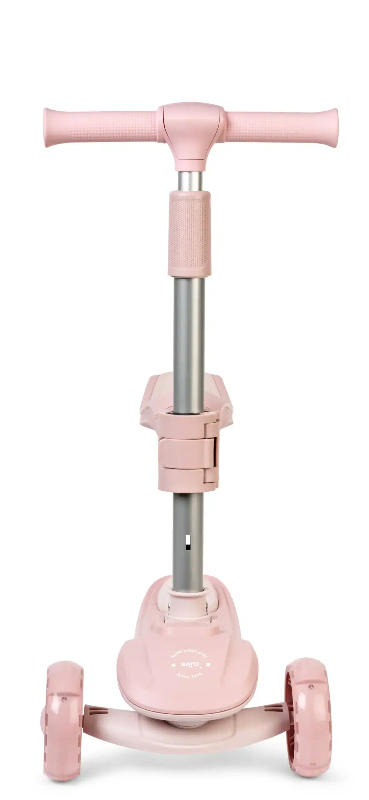 Saro trotinete evolutiva musical 2 em 1 “cool rider” dusty pink