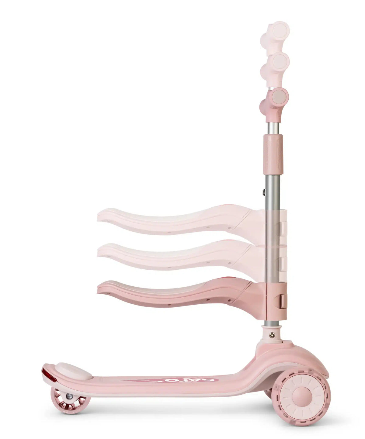 Saro trotinete evolutiva musical 2 em 1 “cool rider” dusty pink