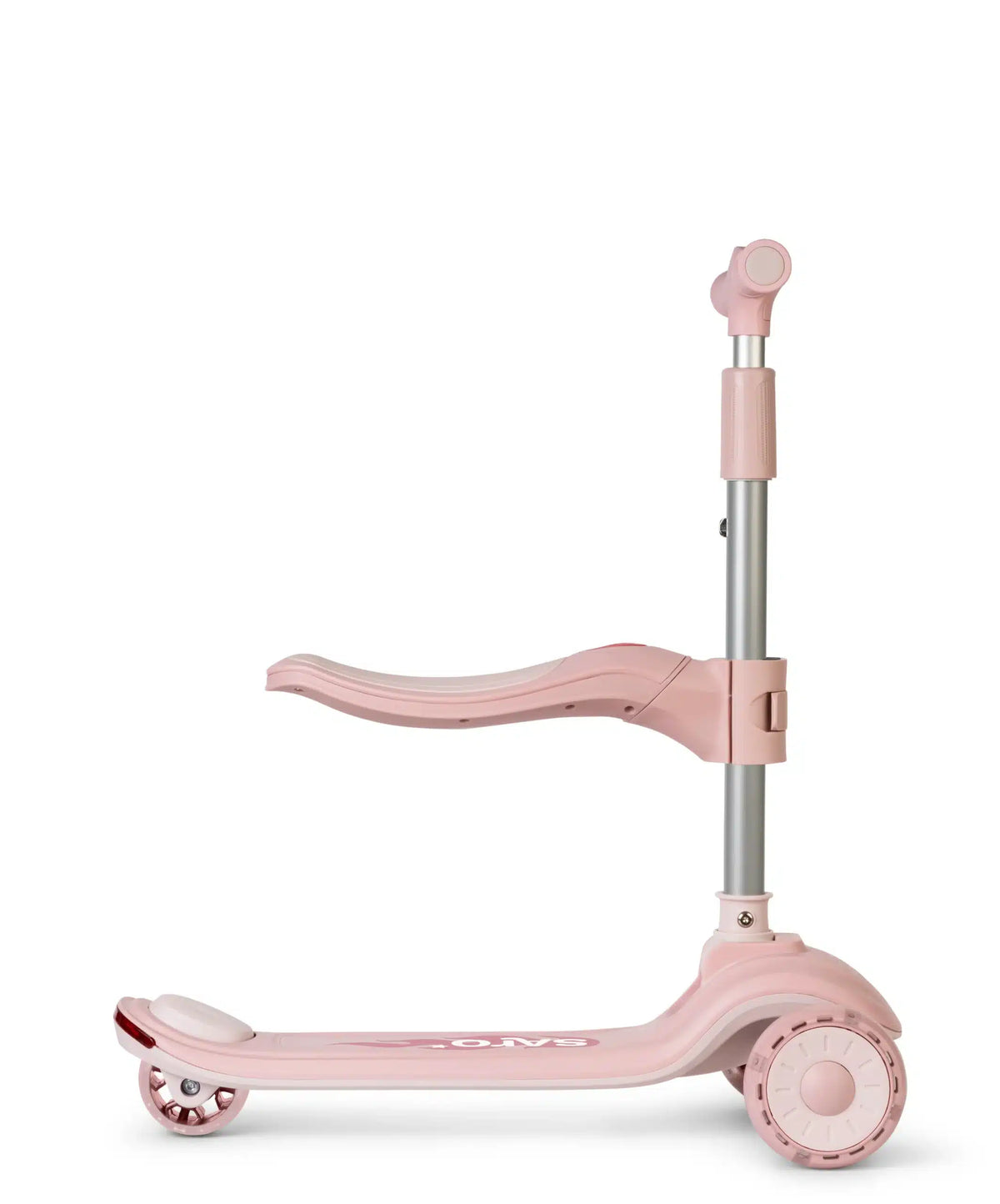 Saro trotinete evolutiva musical 2 em 1 “cool rider” dusty pink