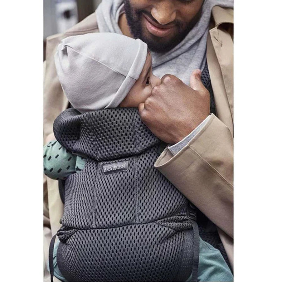 Babybjorn porta bebé / marsúpio move tecido 3d mesh antracite