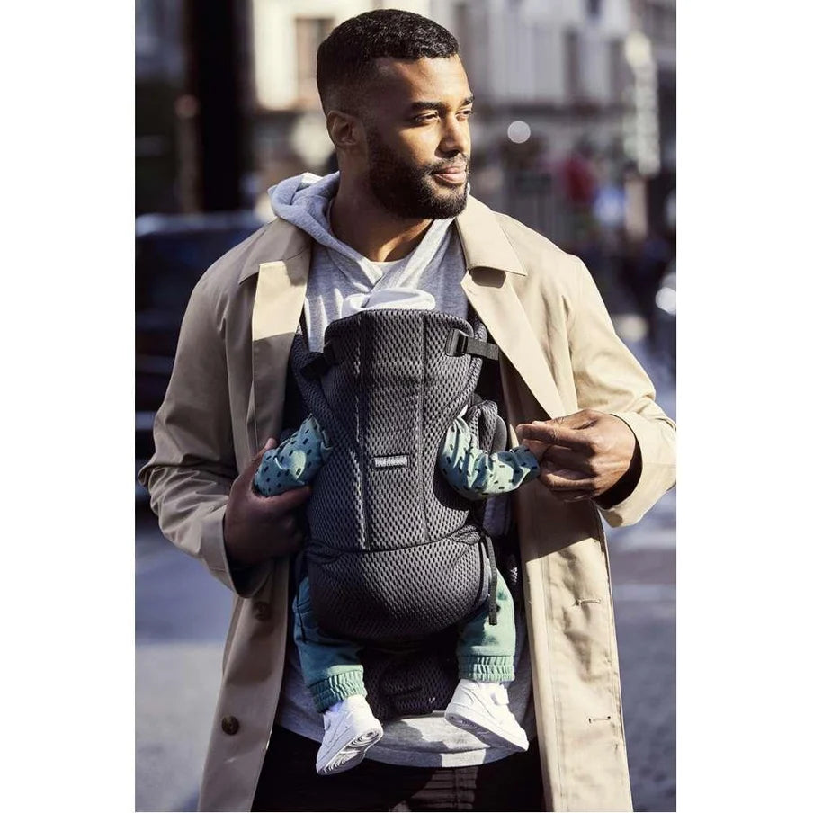 Babybjorn porta bebé / marsúpio move tecido 3d mesh antracite