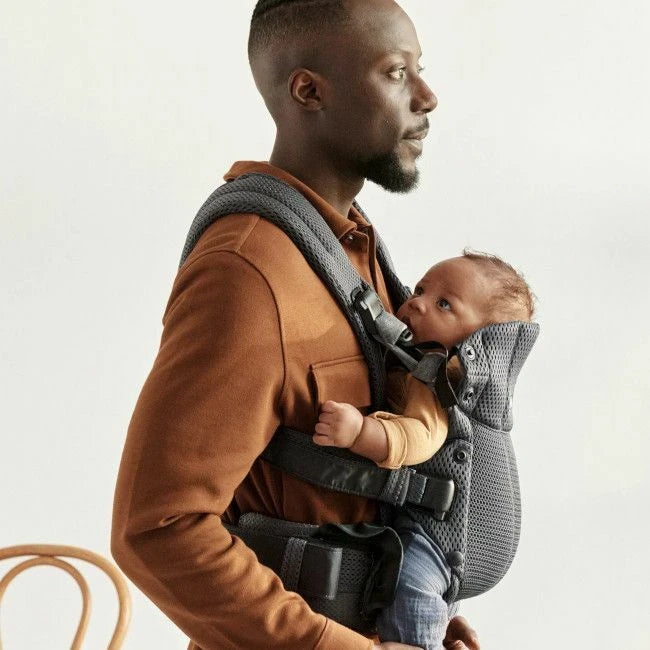 Babybjorn porta bebé/marsúpio harmony tecido 3d mesh antracite