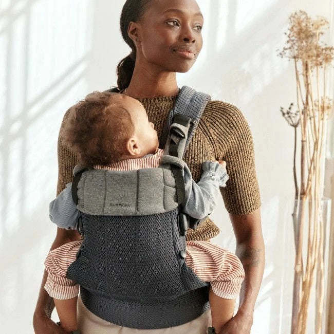 Babybjorn porta bebé/marsúpio harmony tecido 3d mesh antracite