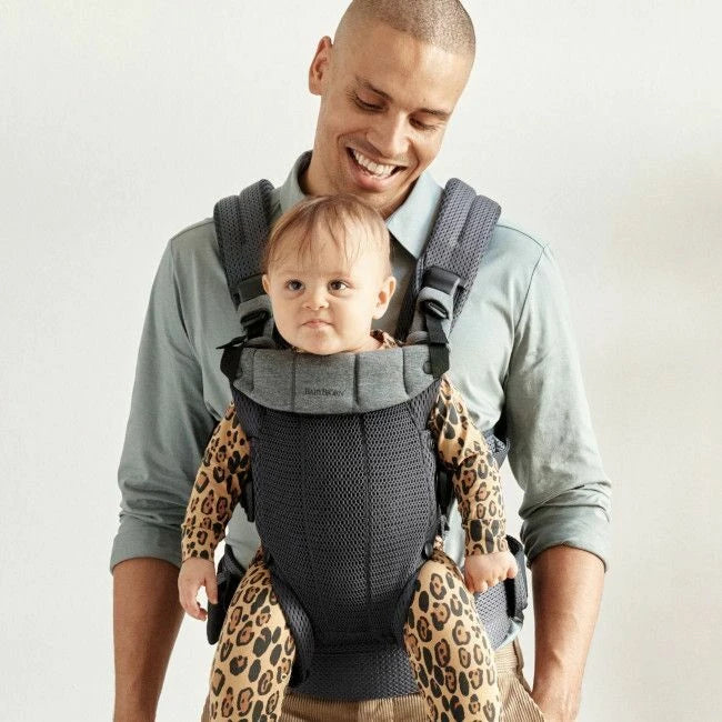 Babybjorn porta bebé/marsúpio harmony tecido 3d mesh antracite