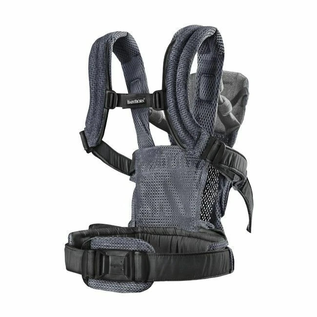 Babybjorn porta bebé/marsúpio harmony tecido 3d mesh antracite