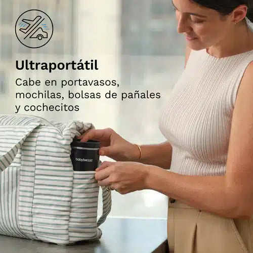 Babybrezza aquecedor de biberões portátil super rápido preto