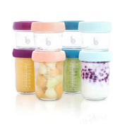 Babymoov babybols em vidro 4x100 ml + 4x220 ml com livro de receitas