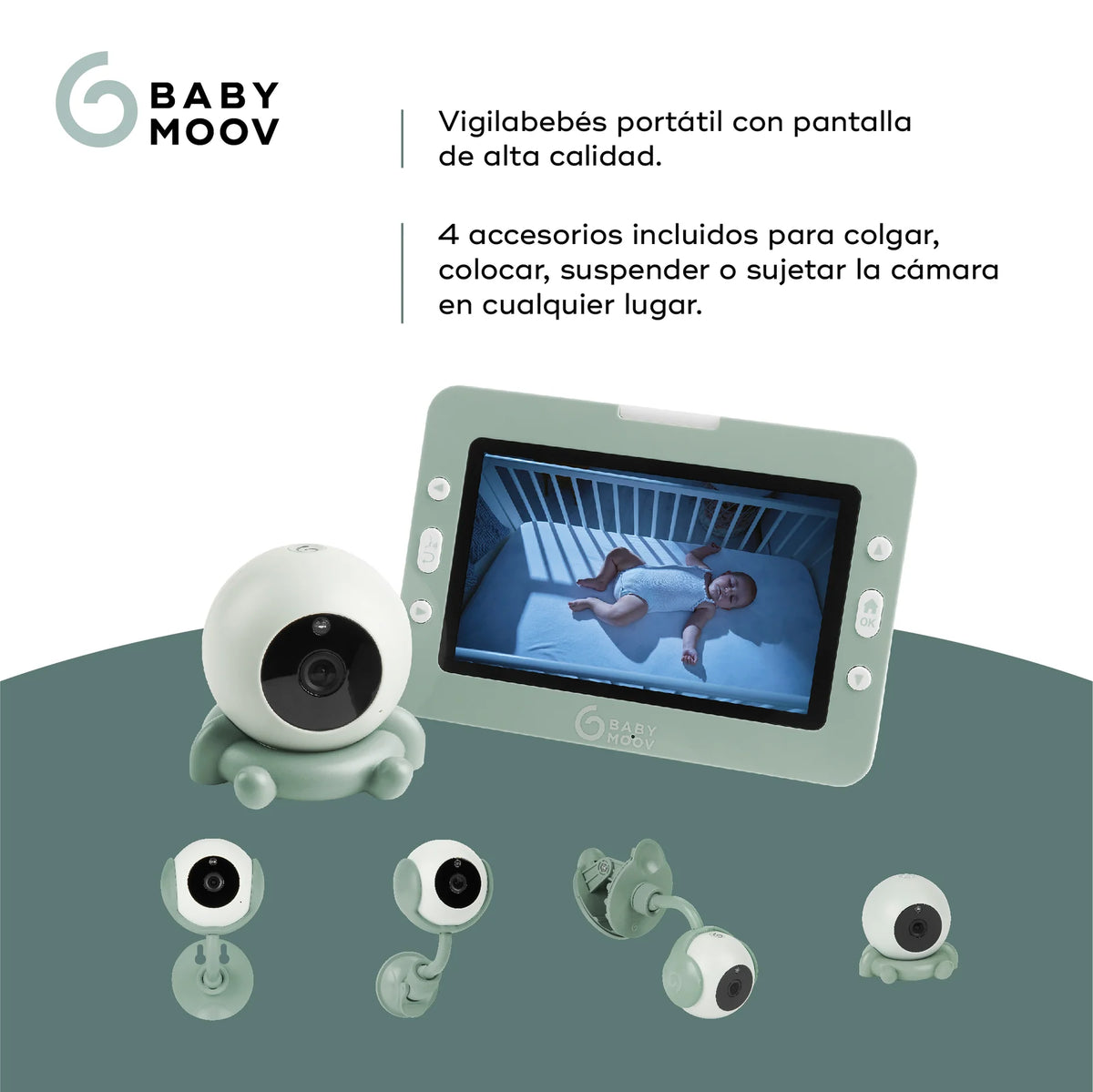 Babymoov câmara de vigilância yoo go+ hd