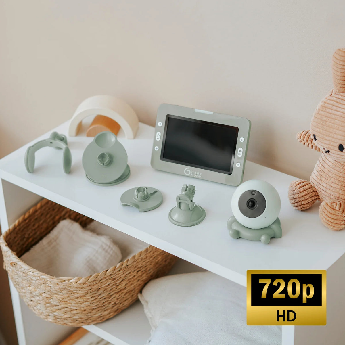 Babymoov câmara de vigilância yoo go+ hd