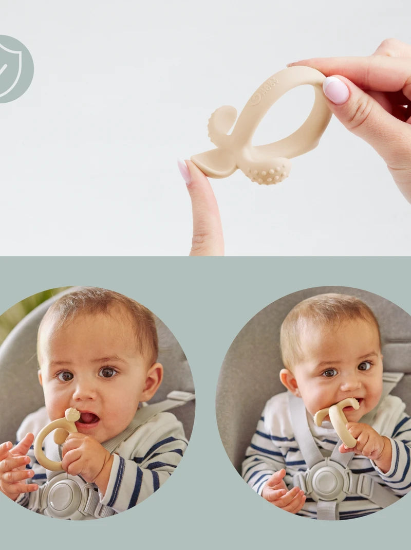 Babymoov colher de dentição bege