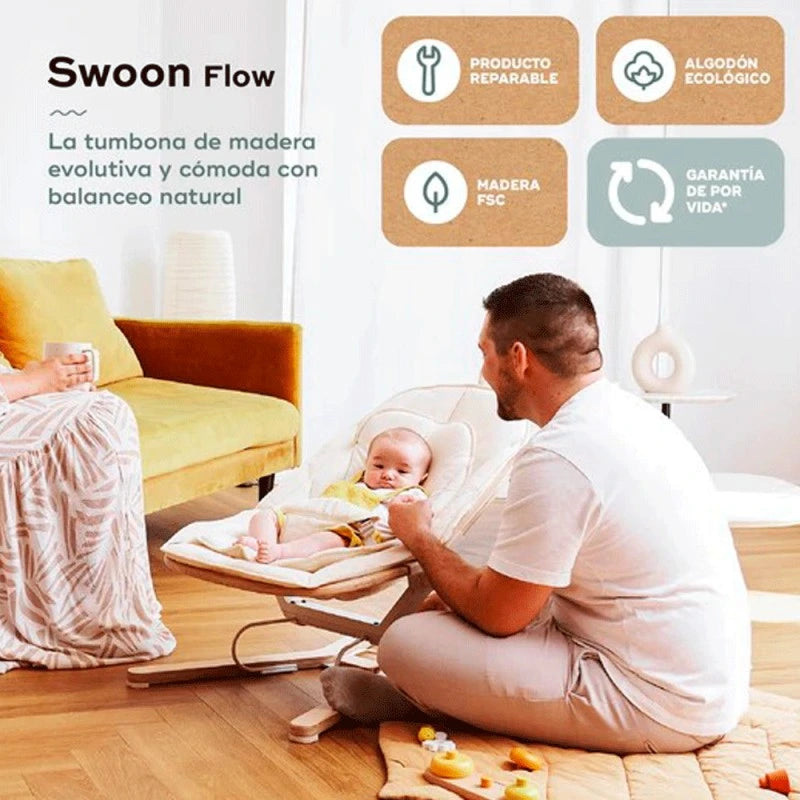Babymoov espreguiçadeira swoon flow 0+ <18kg