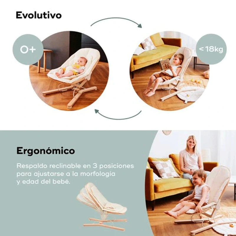 Babymoov espreguiçadeira swoon flow 0+ <18kg