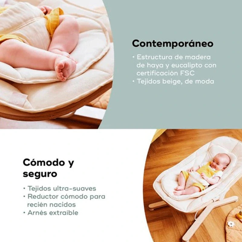 Babymoov espreguiçadeira swoon flow 0+ <18kg