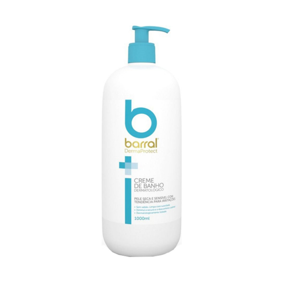 Barral dermaprotect creme de banho hidratante 1000 ml