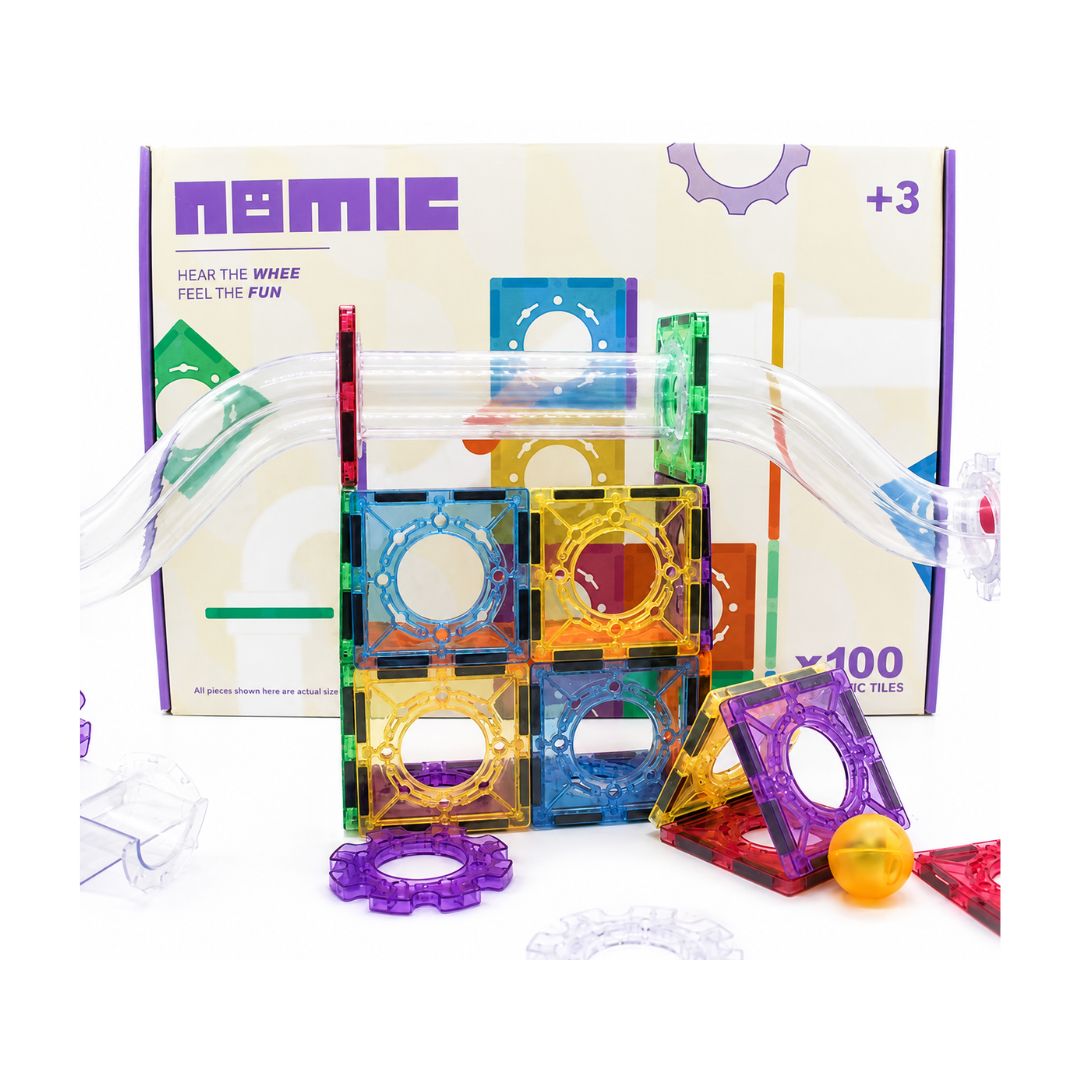 Braintoys nomic whee 100 peças + 3 anos