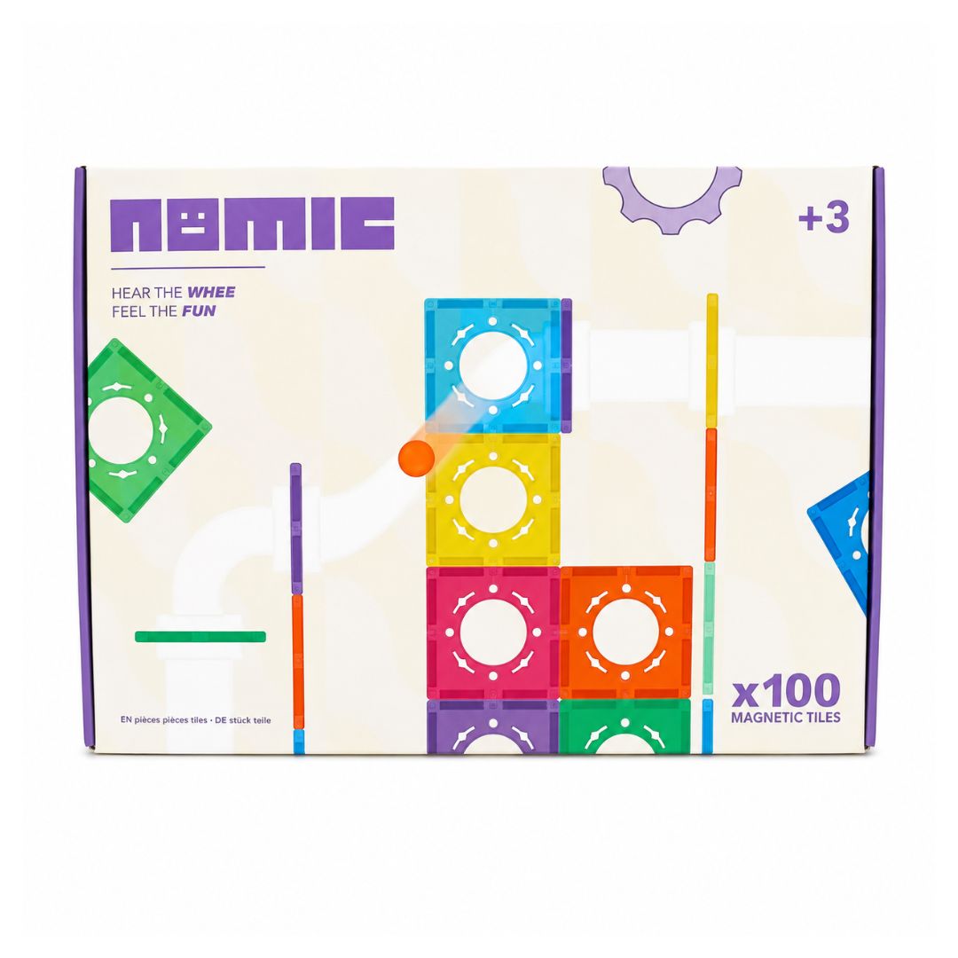 Braintoys nomic whee 100 peças + 3 anos